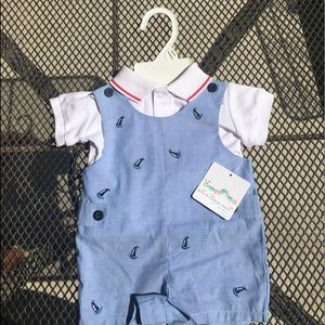 baby boy two piece set, brand new